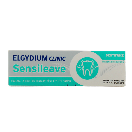 Dentifrice Traitement Sensibilité Elgydium Clinic Sensileave