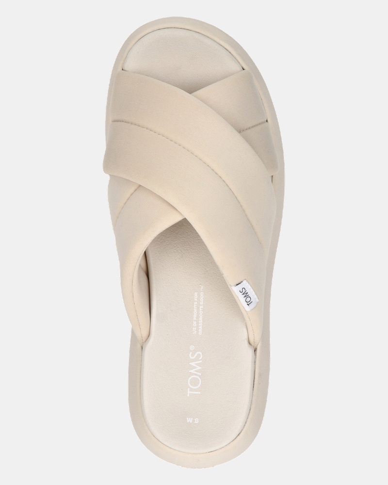 Toms Alpargata Mallow Slippers  - ecru