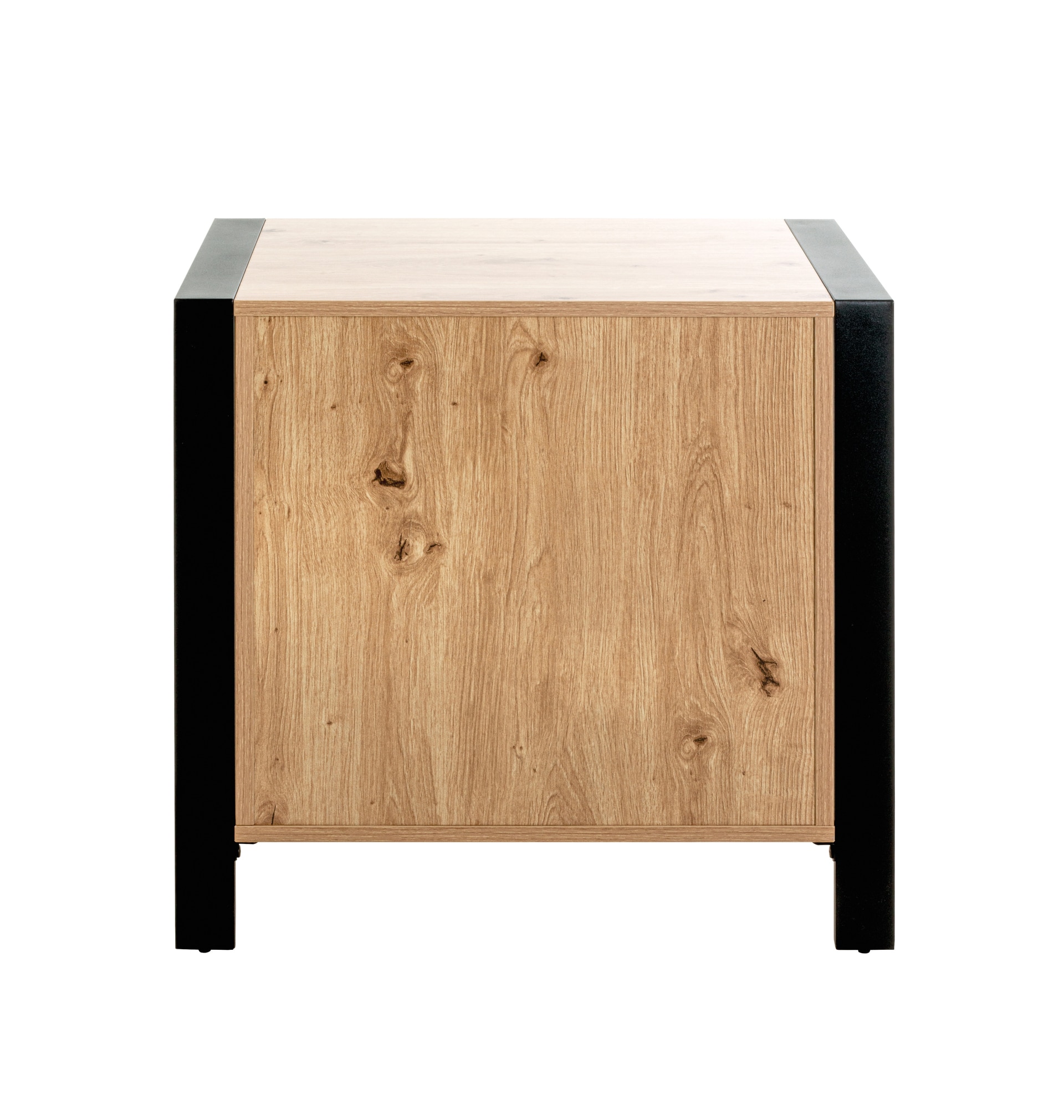 Konsole 60 x 42 cm braun/schwarz
