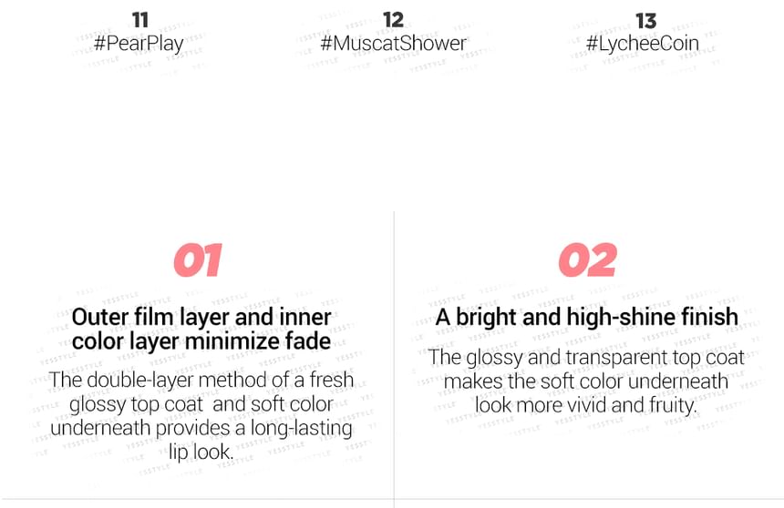 lilybyred - Glazige laag fixerende tint - 13 kleuren