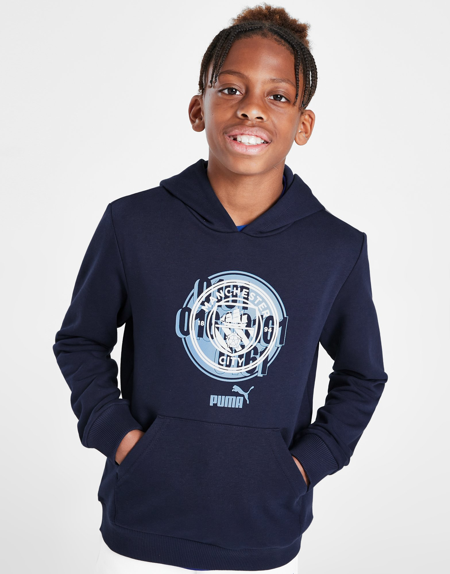 Puma Sweat à Capuche Manchester City FC Cult Junior