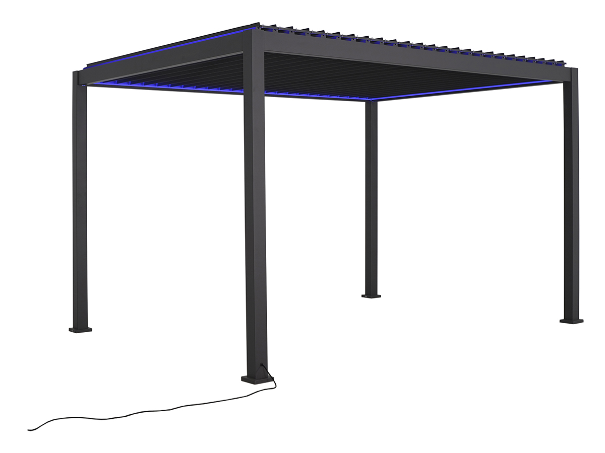 Mirador Deluxe 300 x 400 cm elektrische overkapping - antraciet