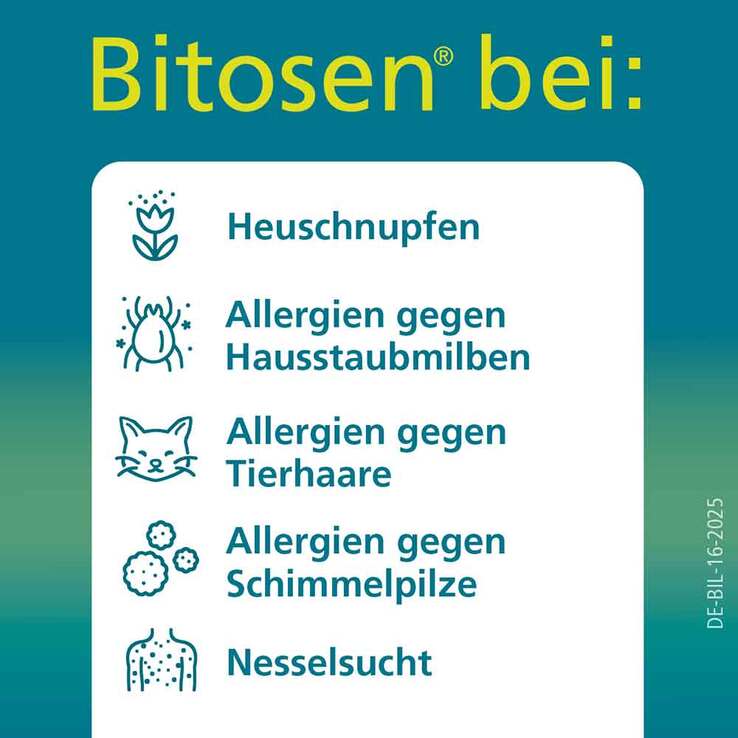 Bitosen 20 mg Schmelztabletten, 20 St