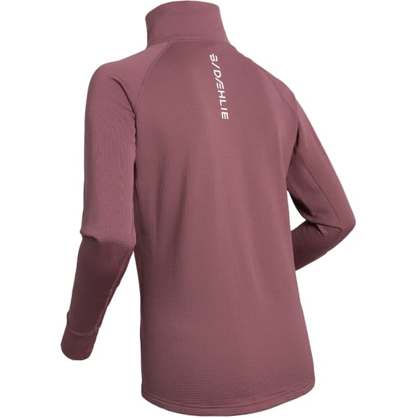 Sweat polaire randonnée DAEHLIE FULL ZIP DAVOS W WILD BERRY