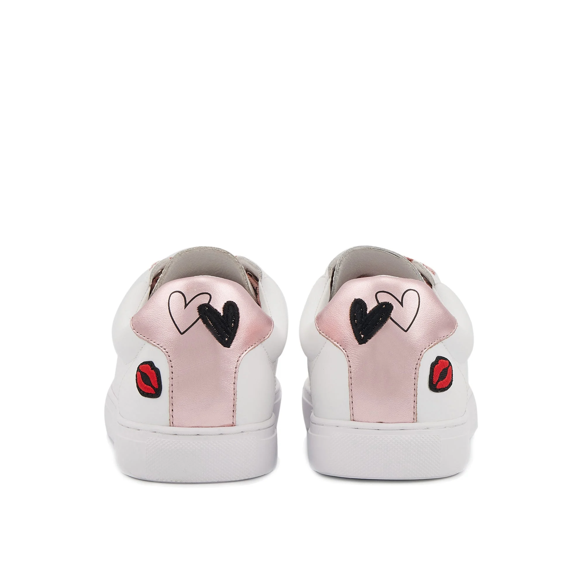 SIMONE TOI ÉMOI - Sneakers en cuir | Blanc