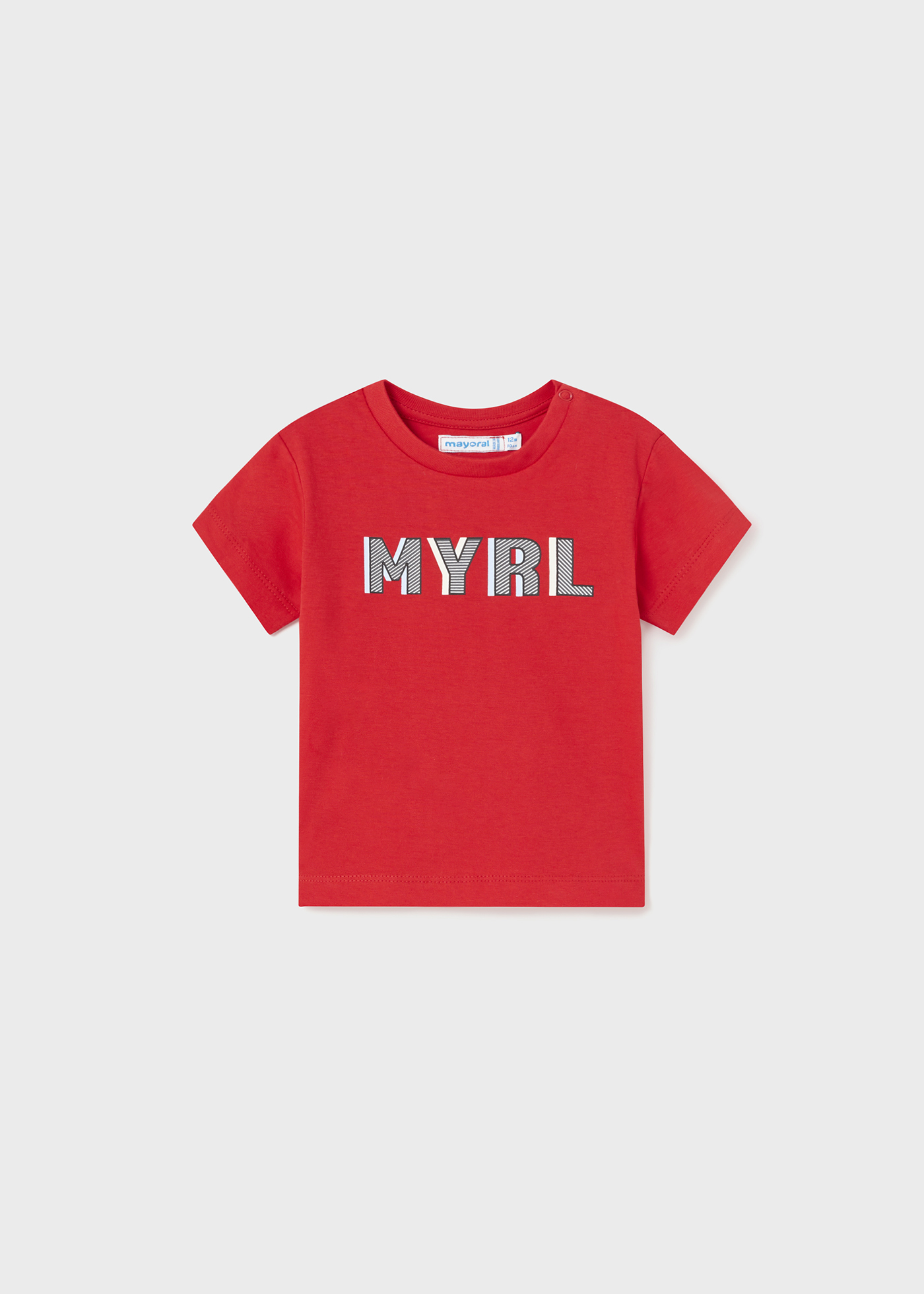 camiseta básica para bebê