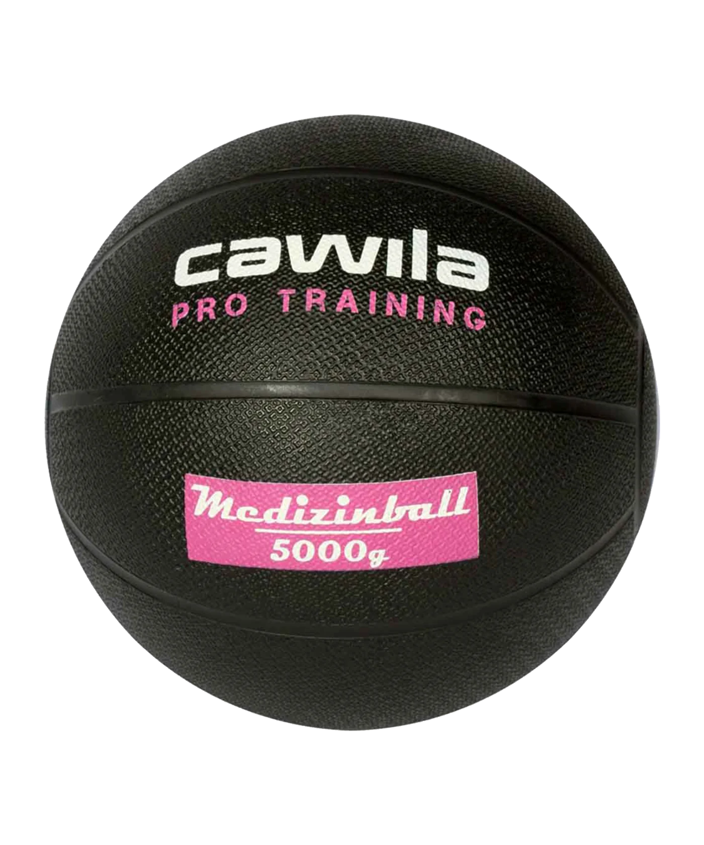 Cawila Medizinball PRO Training 5,0 Kg Schwarz
