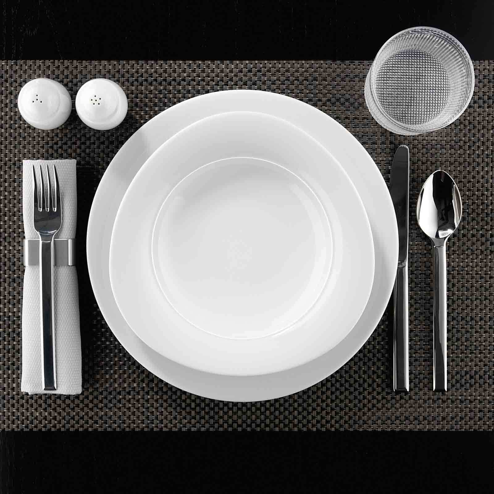 Seltmann Weiden Tafelservice Trio Weiß 12er Set