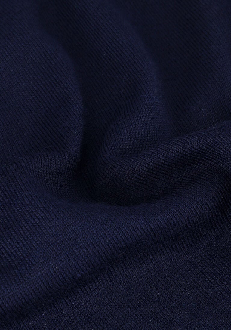 SELECTED HOMME donkerblauwe selected homme trui slhtown merino coolmax knit crew