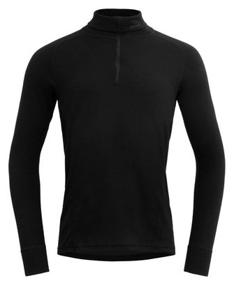 Sous maillot Devold Duo Active Merino 205 Z.Neck Noir Homme