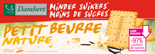 Damhert Petit Beurre Koekjes - Minder Suikers 167GR