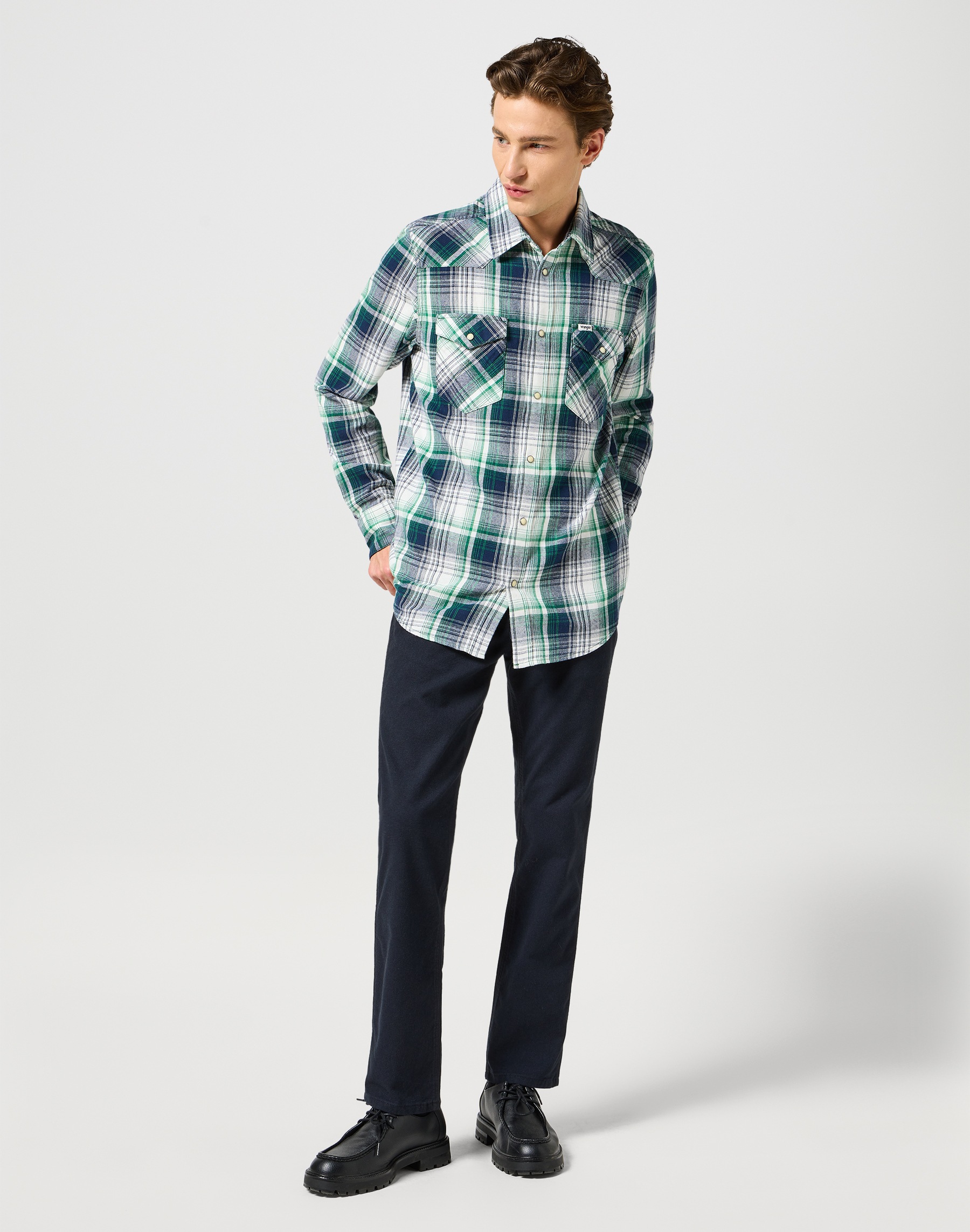 Wrangler 5-Pocket-Hose »GREENSBORO«  mit Reissverschluss