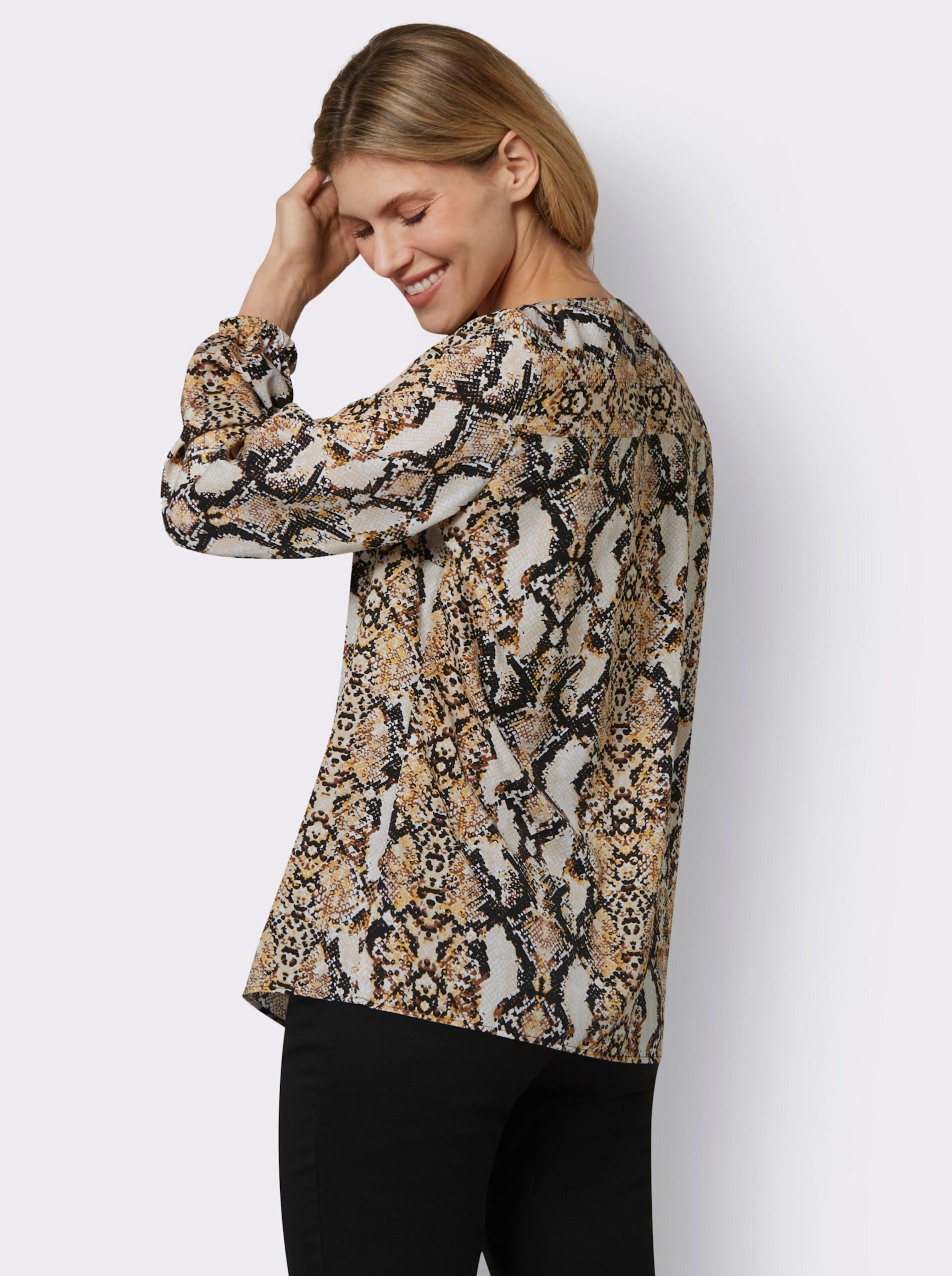 Druckbluse