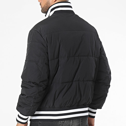 Veste Bomber New Varsity 7479 Noir Blanc