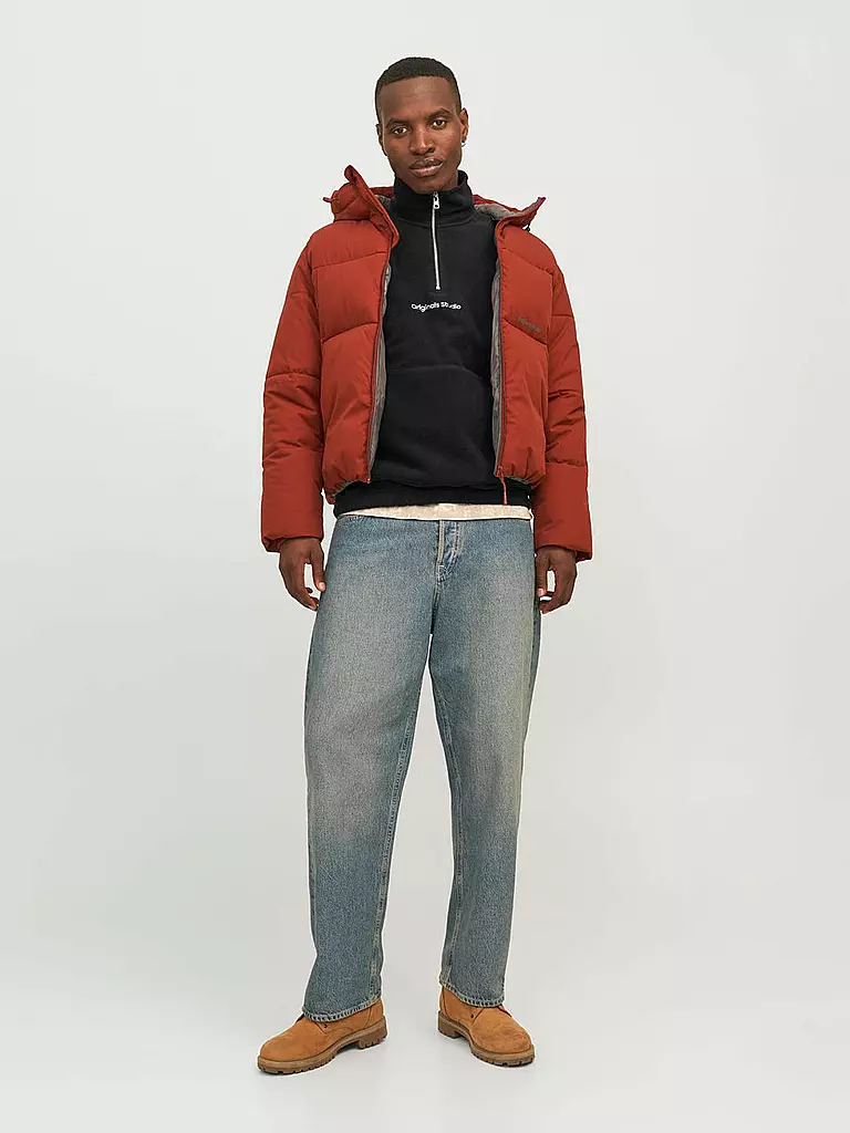 JACK & JONES Pullover JORVESTERBRO schwarz