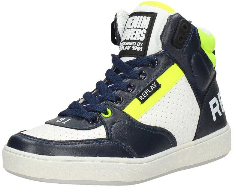 Replay Cobra Mid blauw