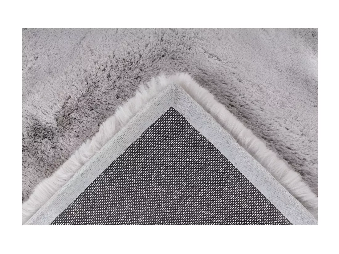 Tapis 230x160cm, design E009Y coloris argent - Confort et élégance pour votre intérieur