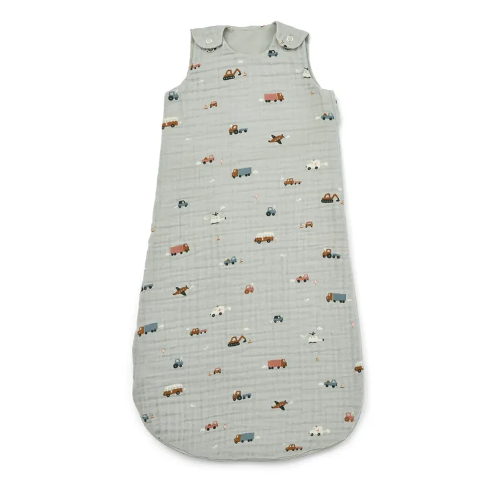 Liewood Gigoteuse en coton bio Flora | Gris tourterelle