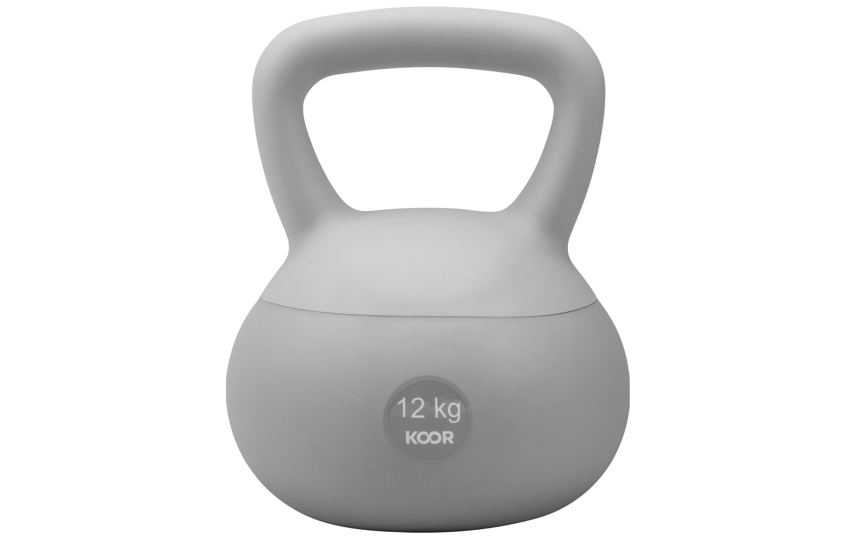 Kettlebell Paalla Soft, 12 kgKugelhantel für das Training zu Hause