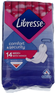 Libresse Maandverband Maxi Plus 14ST