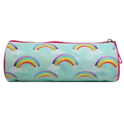Trousse ronde Phileas - 1 compartiment - arc-en-ciel - Bagtrotter