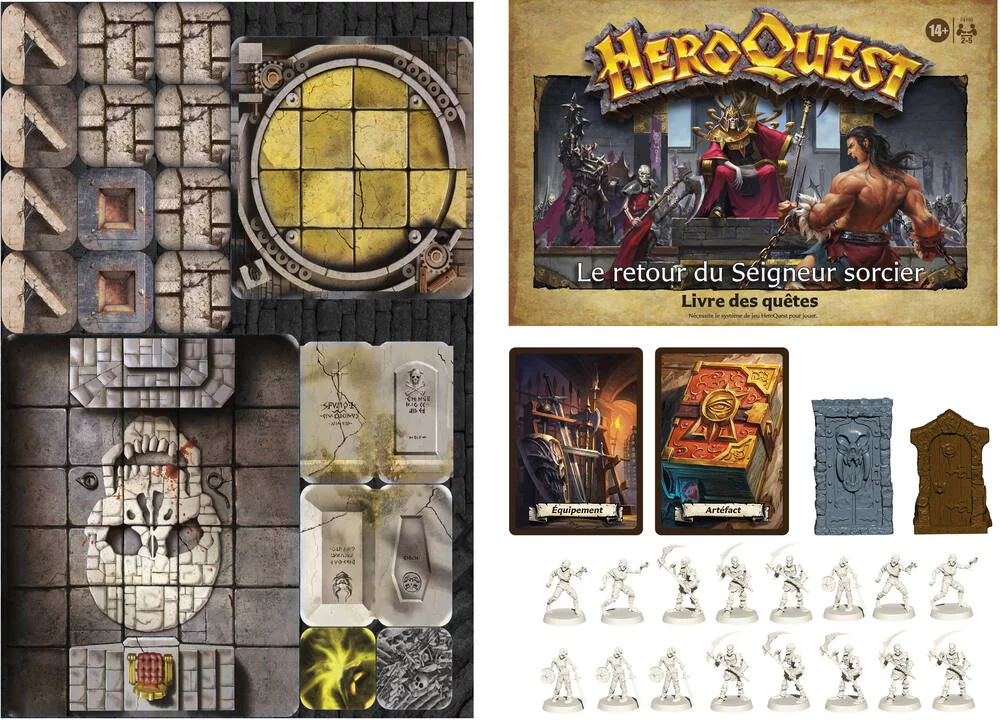 HEROQUEST LE RETOUR DU SEIGNEUR SORCIER