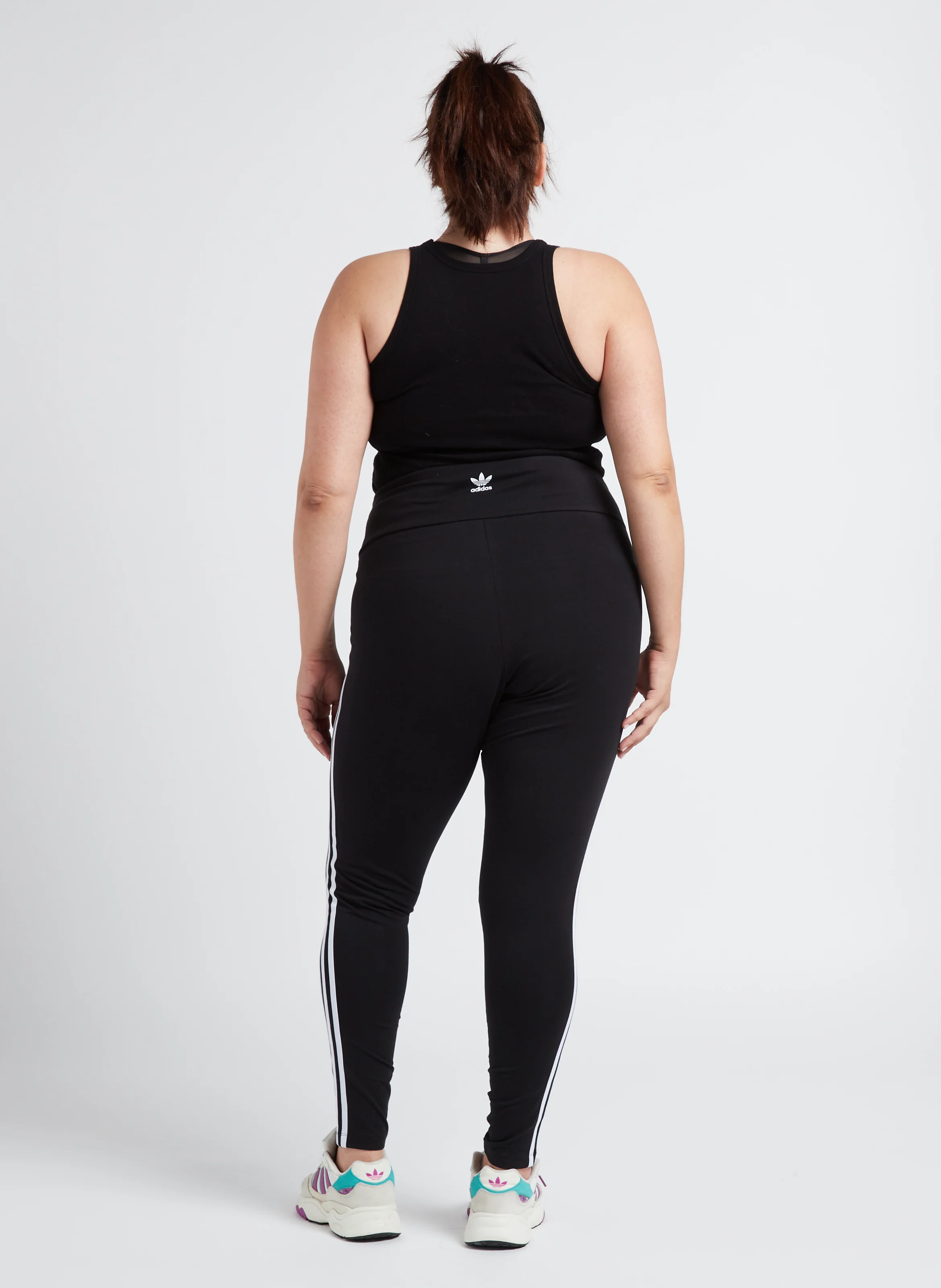 Legging de sport en coton | Noir