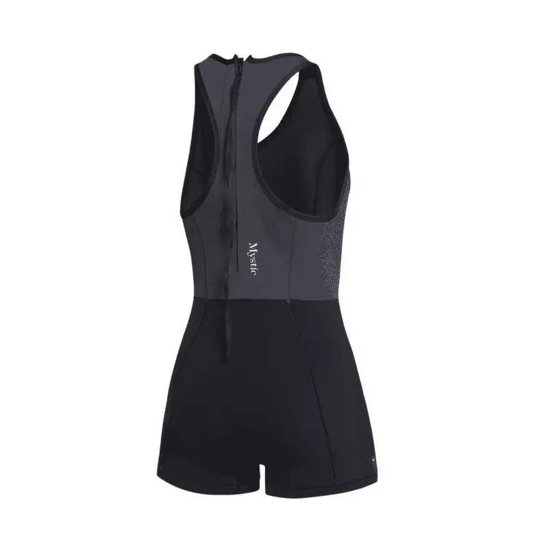 Combinaison short jane MYSTIC Lunar Short John 2/2mm Backzip Black