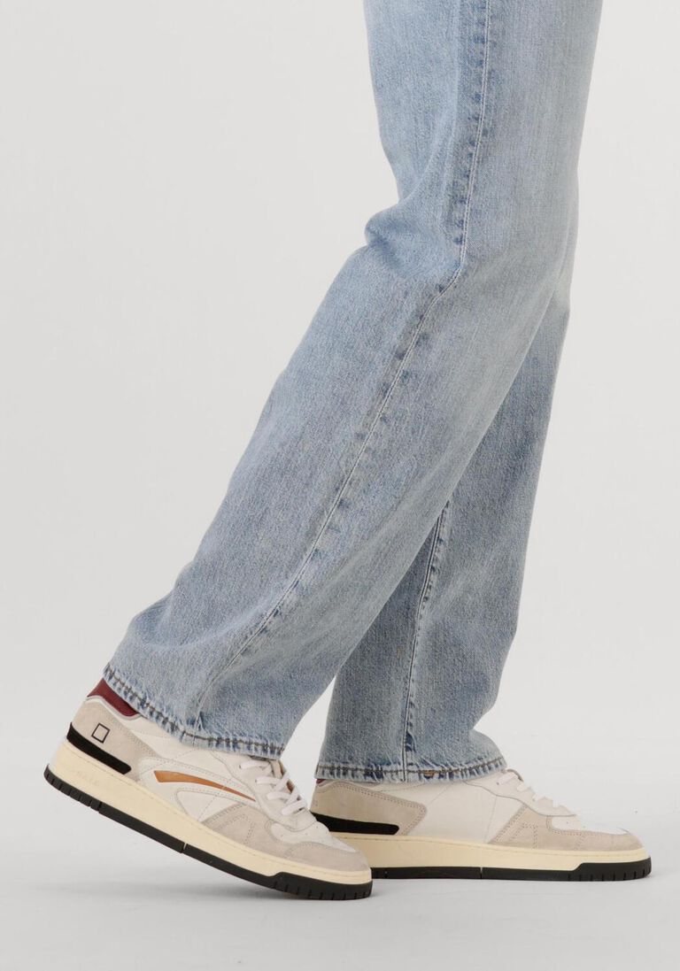 witte d.a.t.e lage sneakers torneo pure vintage