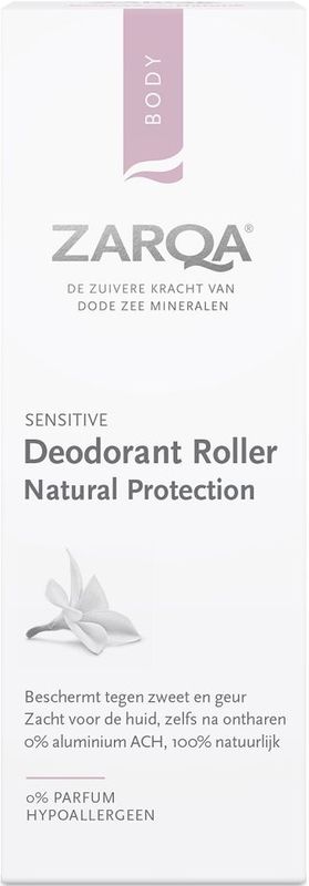 Zarqa - Sensitive Deodorant Roller - 50 ml - Hypoallergeen - Vegan