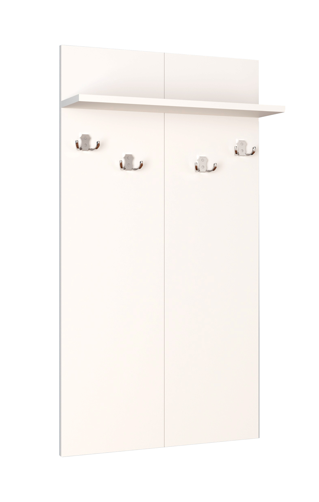 Garderobenpaneel GADOS XS - weiß - 60 cm