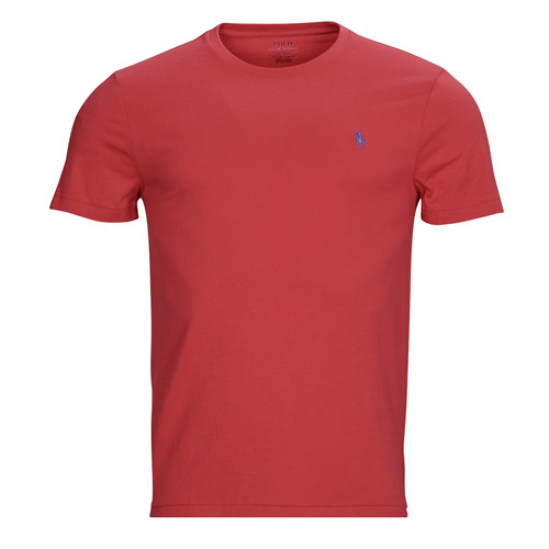 Polo Ralph Lauren - K223SC08-SSCNCMSLM2-SHORT SLEEVE-T-SHIRT Rojo / Sunrise / Rojo