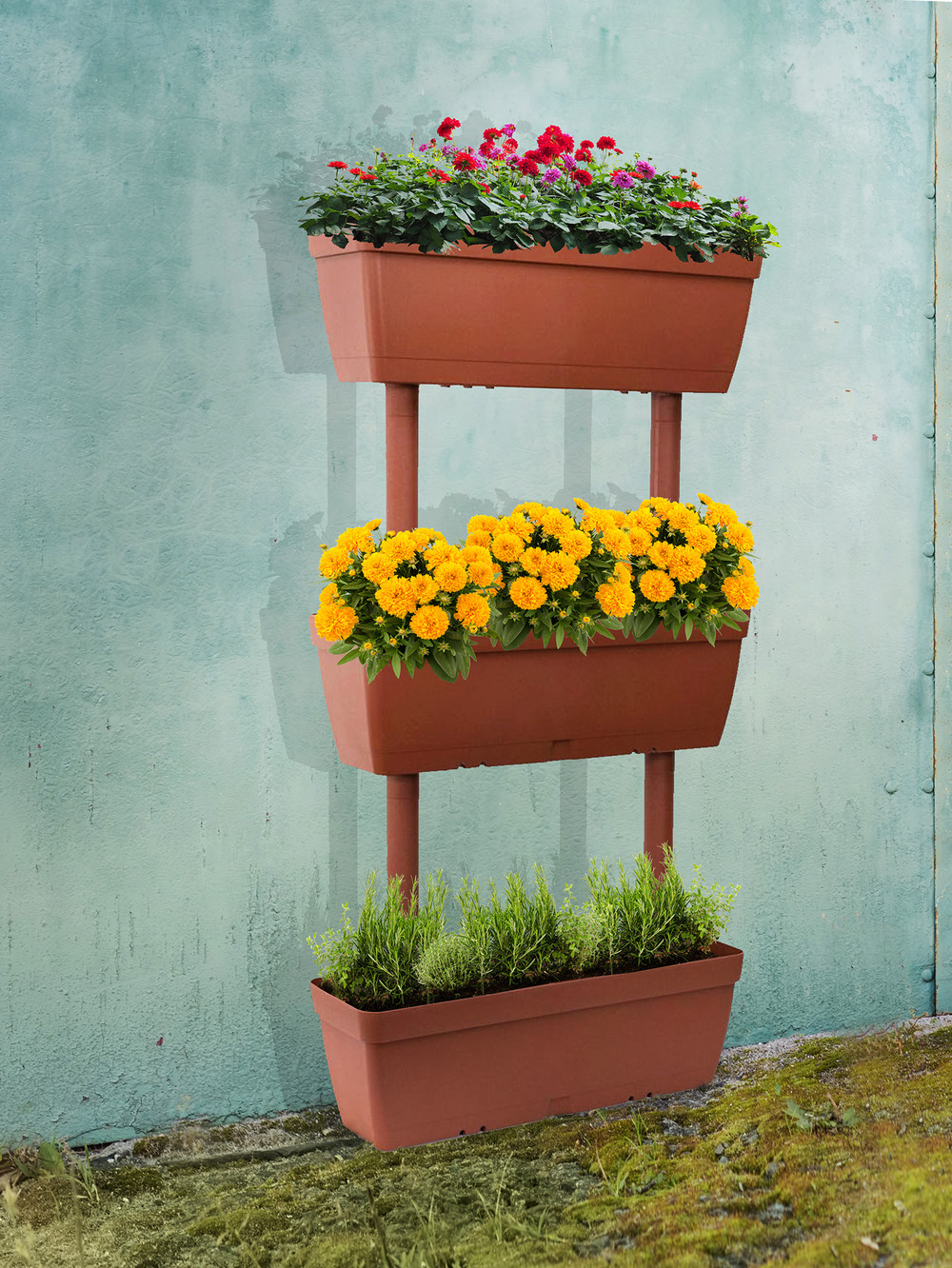 Ensemble de 3 vases pour jardin de légumes à domicile