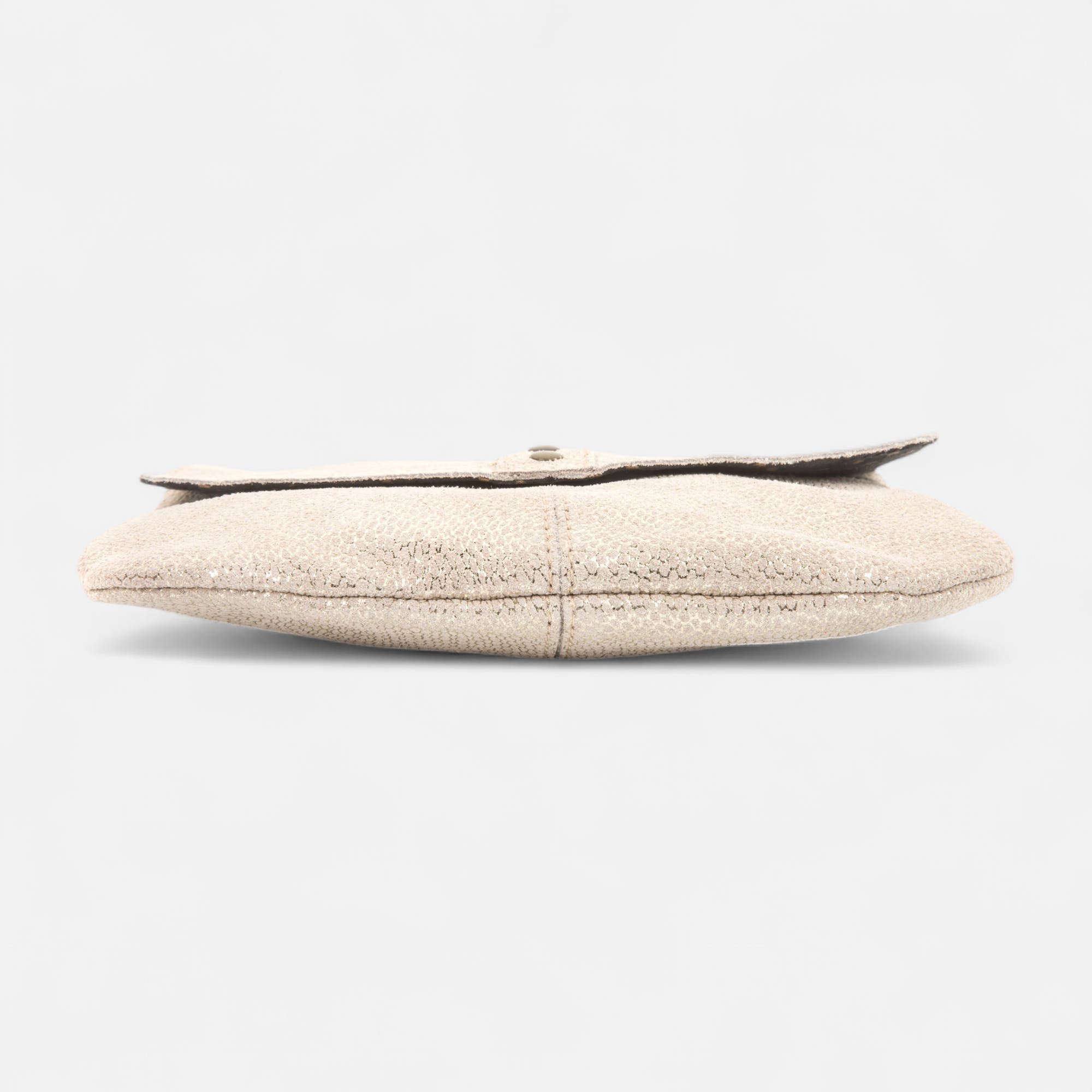 Sac bandoulière en cuir beige
