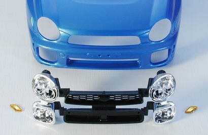 Tamiya - Subaru Impreza Wrx Sti Modelbil Byggesæt - 1:24 - 24231