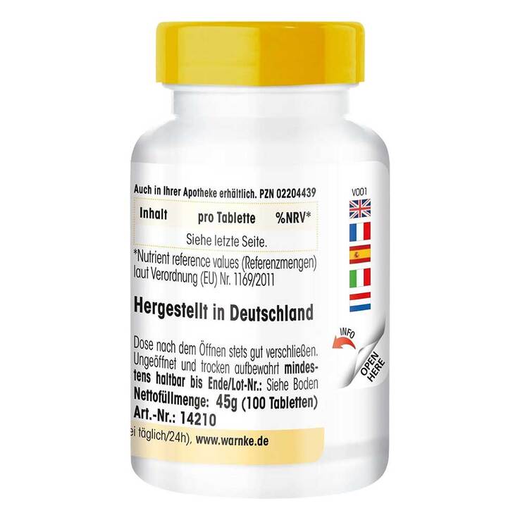 Vitamin B Komplex Tabletten, 100 St
