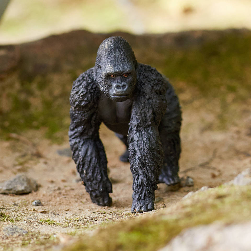 schleich WILD LIFE mannelijke gorilla 14770