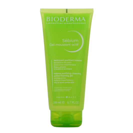 Gel moussant actif peaux acnéiques Bioderma Sébium