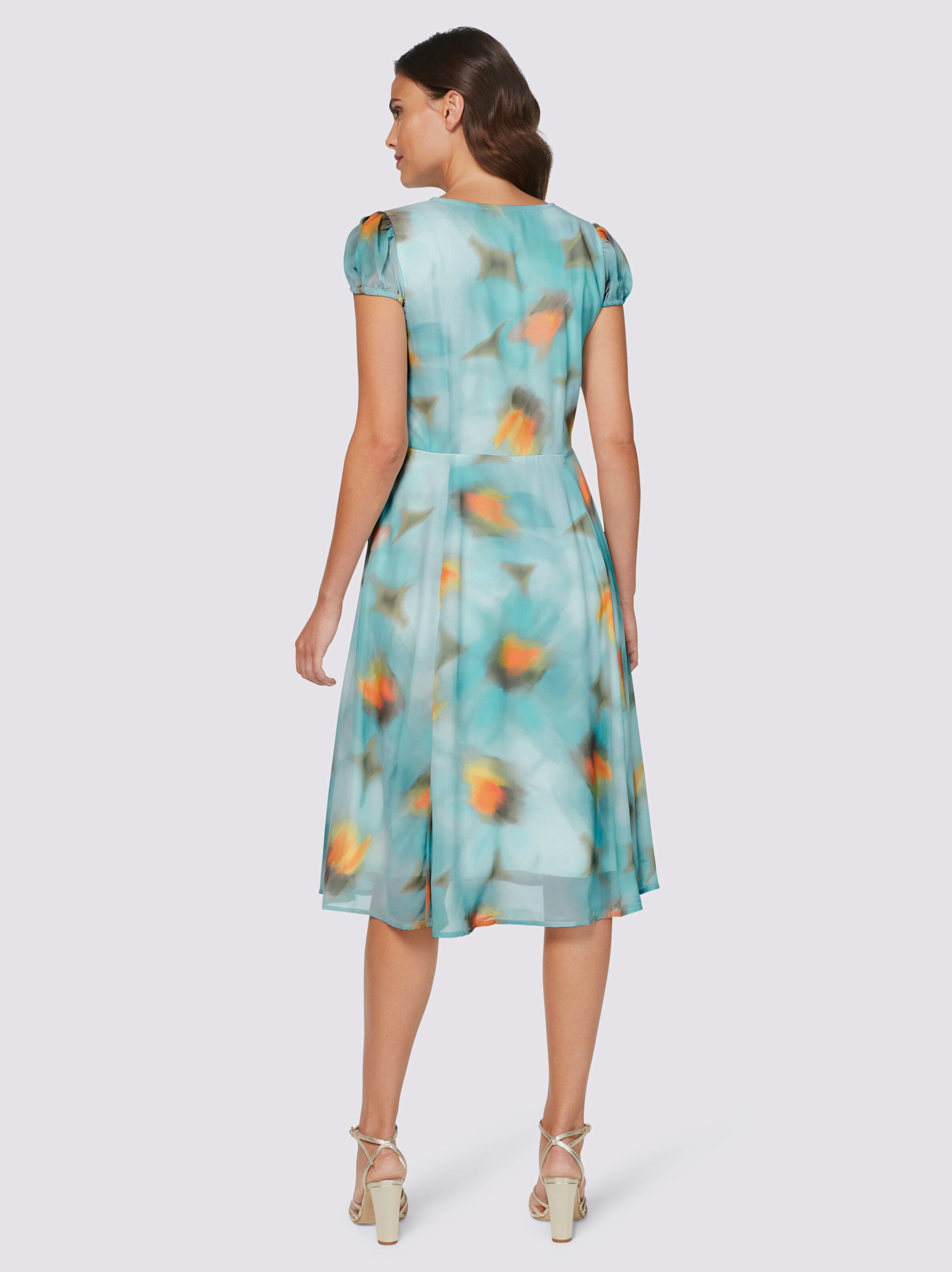 Druck-Kleid