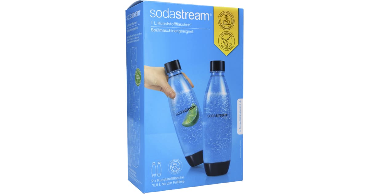 Sodastream Flasche Duo 1,0 Liter spülmaschinenfest