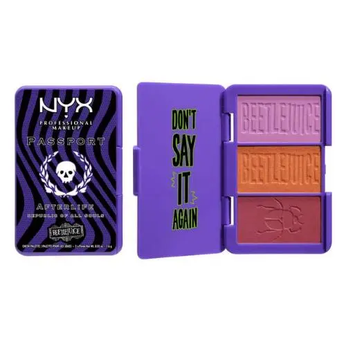 x Beetlejuice Afterlife Passport Cheek Palette