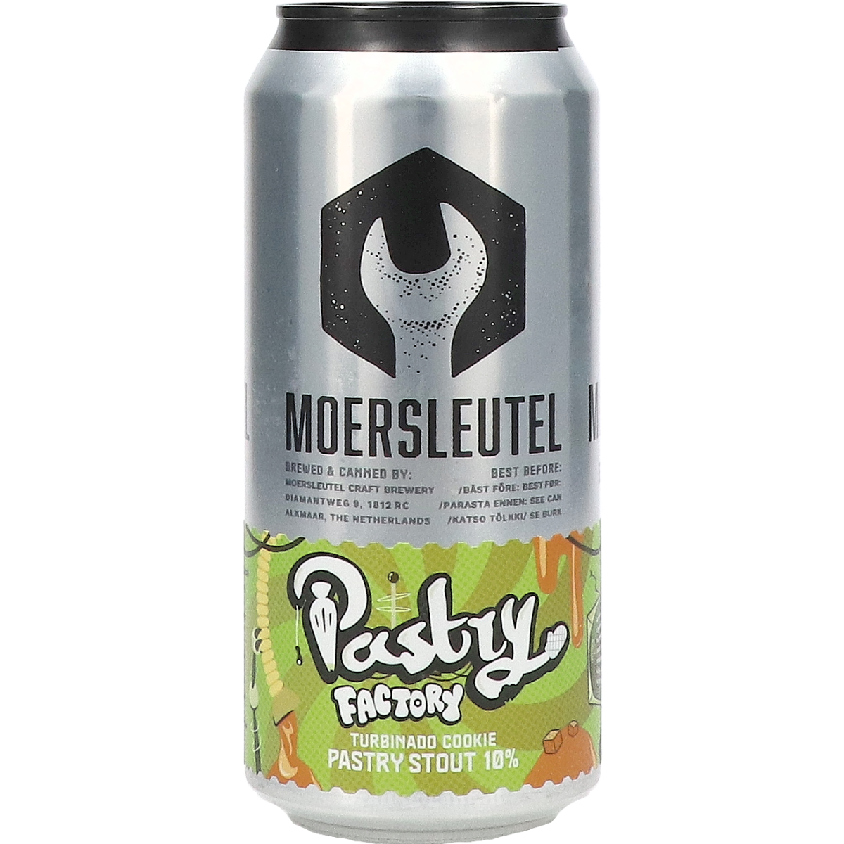 De Moersleutel Pastry Factory Turbinado Cookie Pastry Stout 44 cl