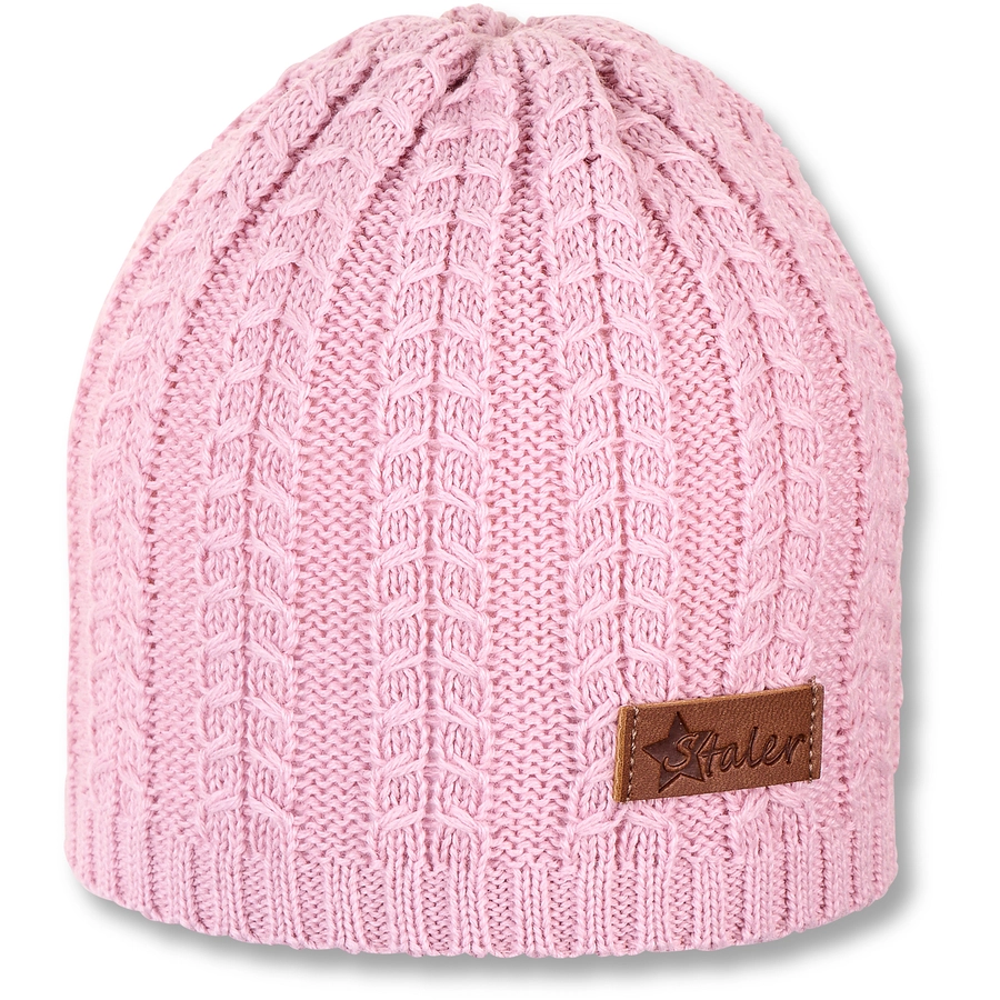 Sterntaler Strickmütze rosa