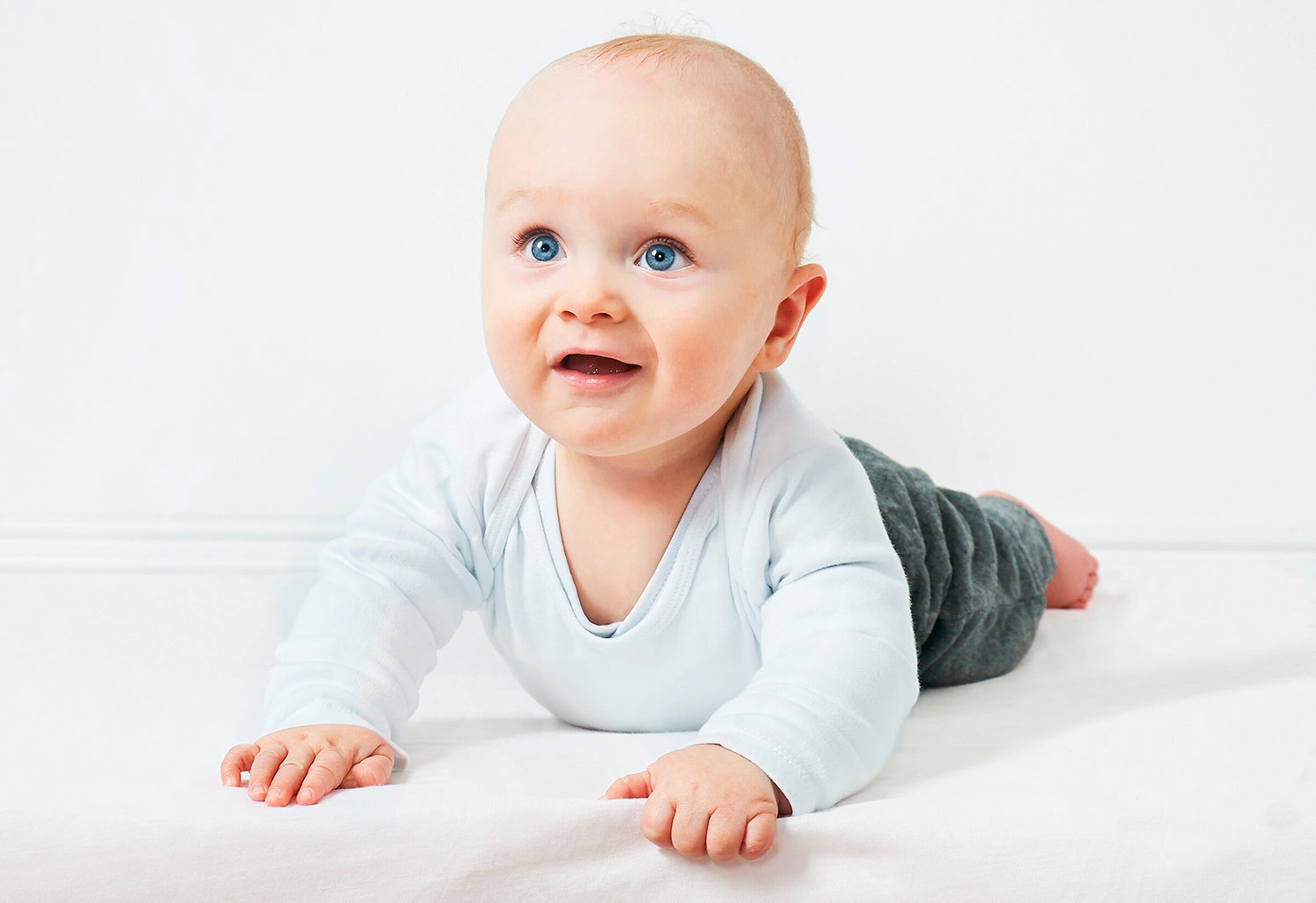 Pinolino Jersey-Spannbetttücher für Kinderbetten im Doppelpack, weiß