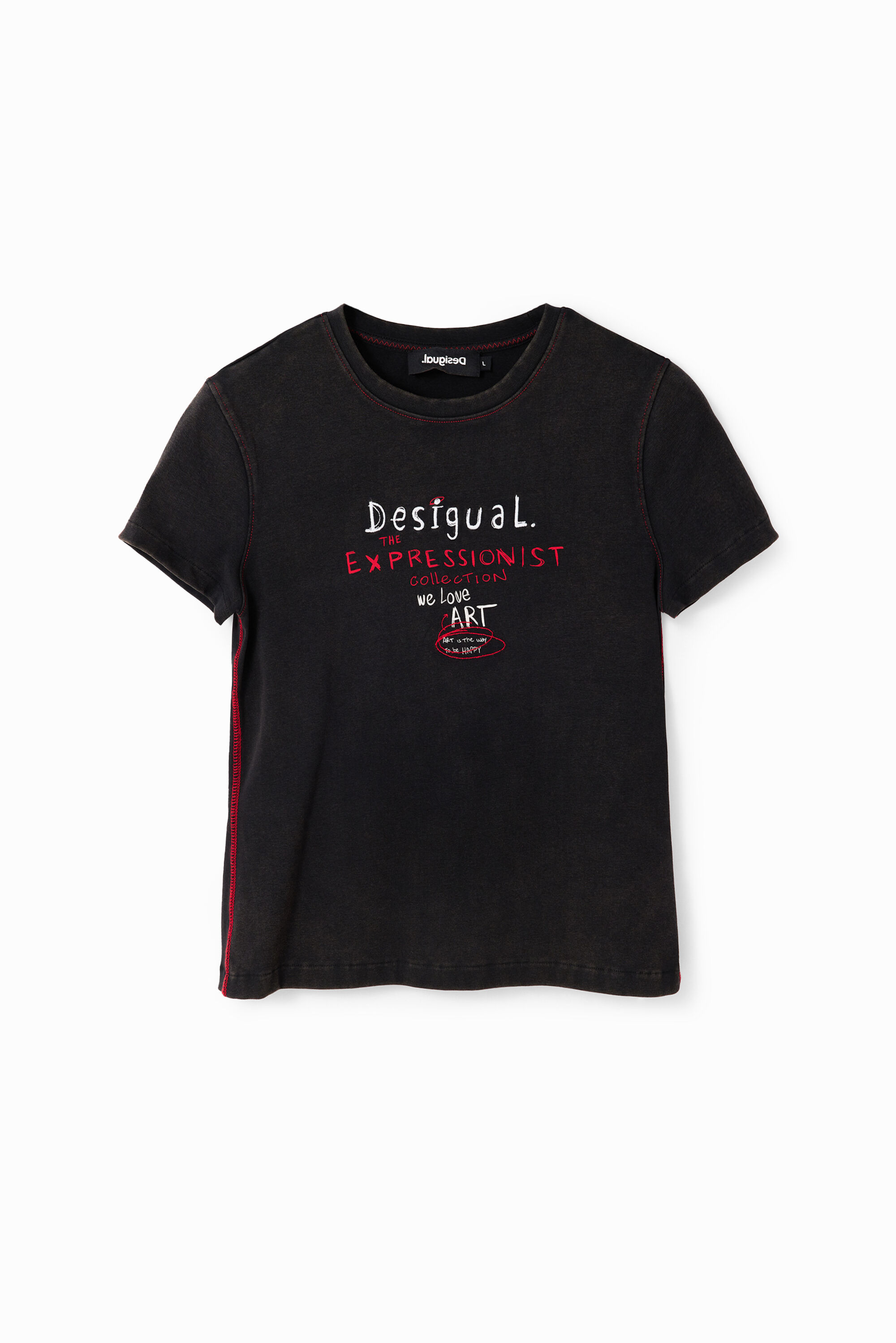T-shirt ajusté messages