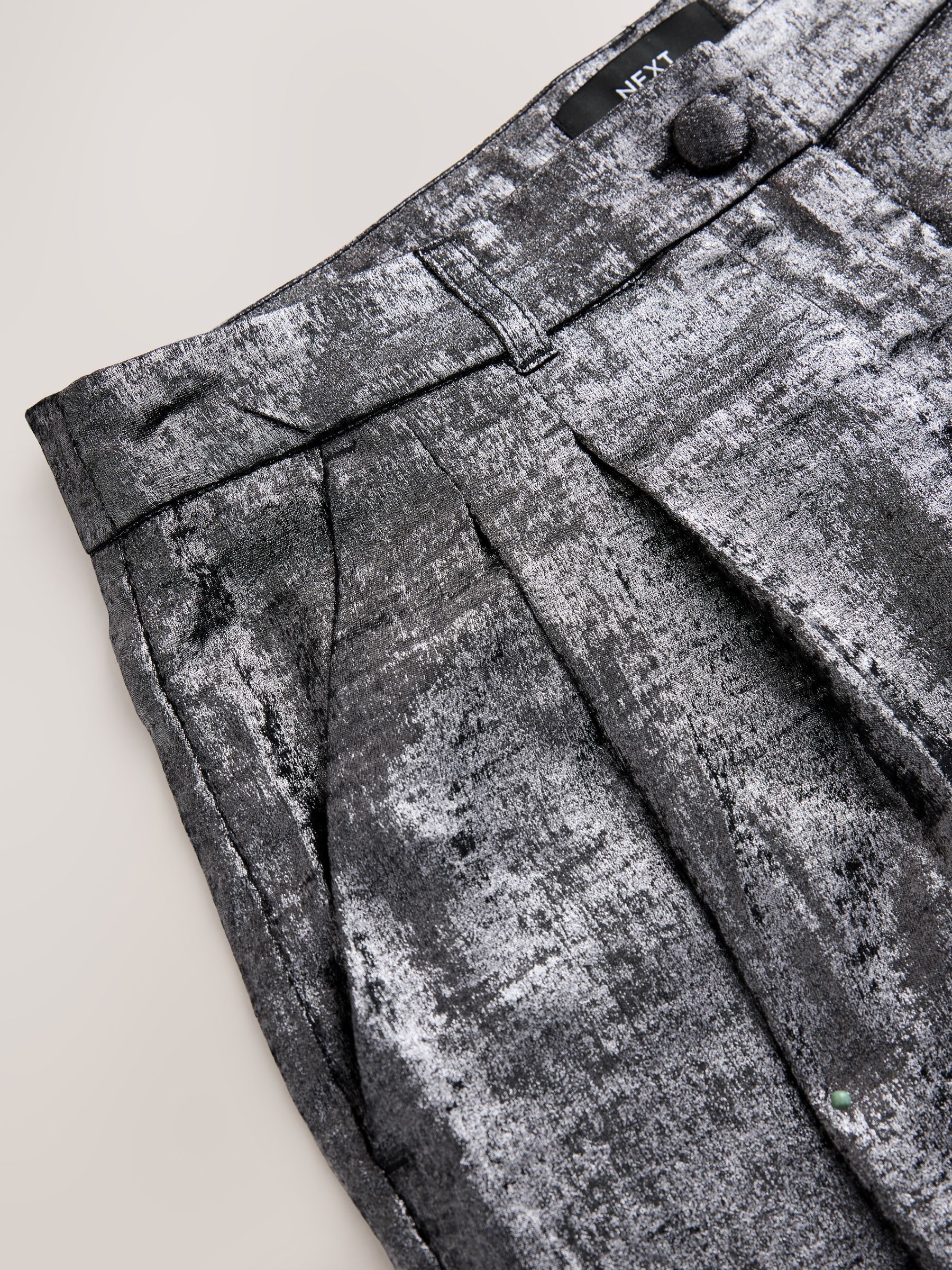 Zilver - Metaillic Shorts