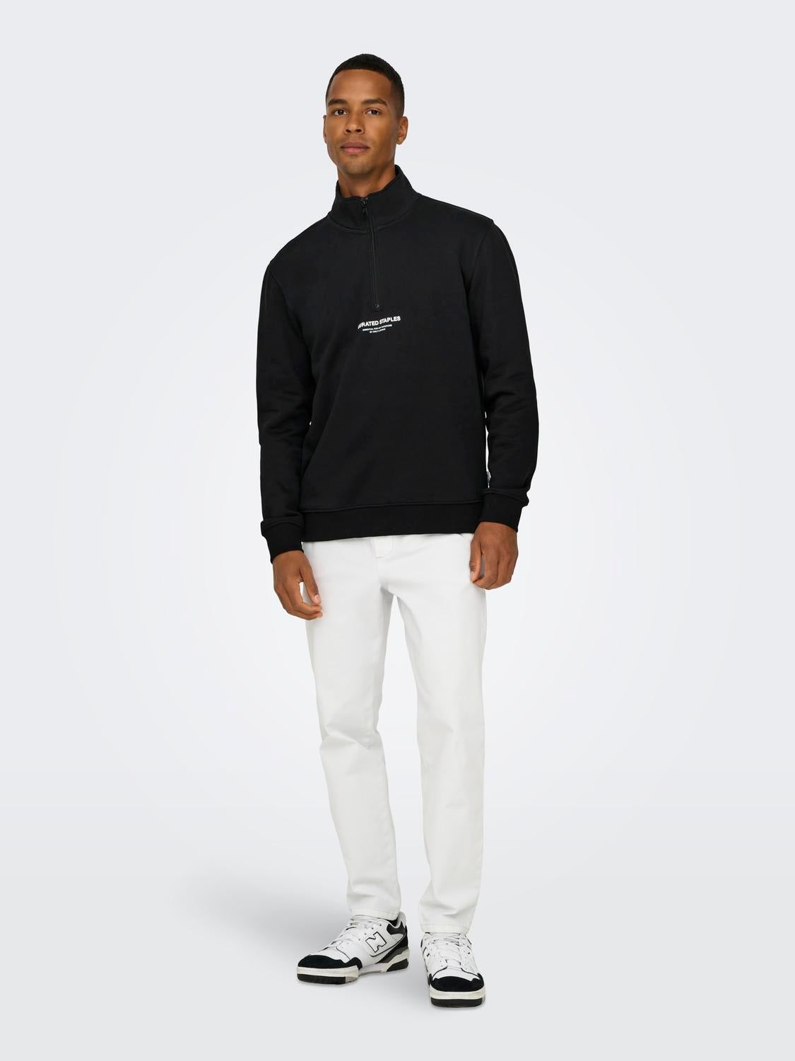 ONSCURATED Sweatshirt Black