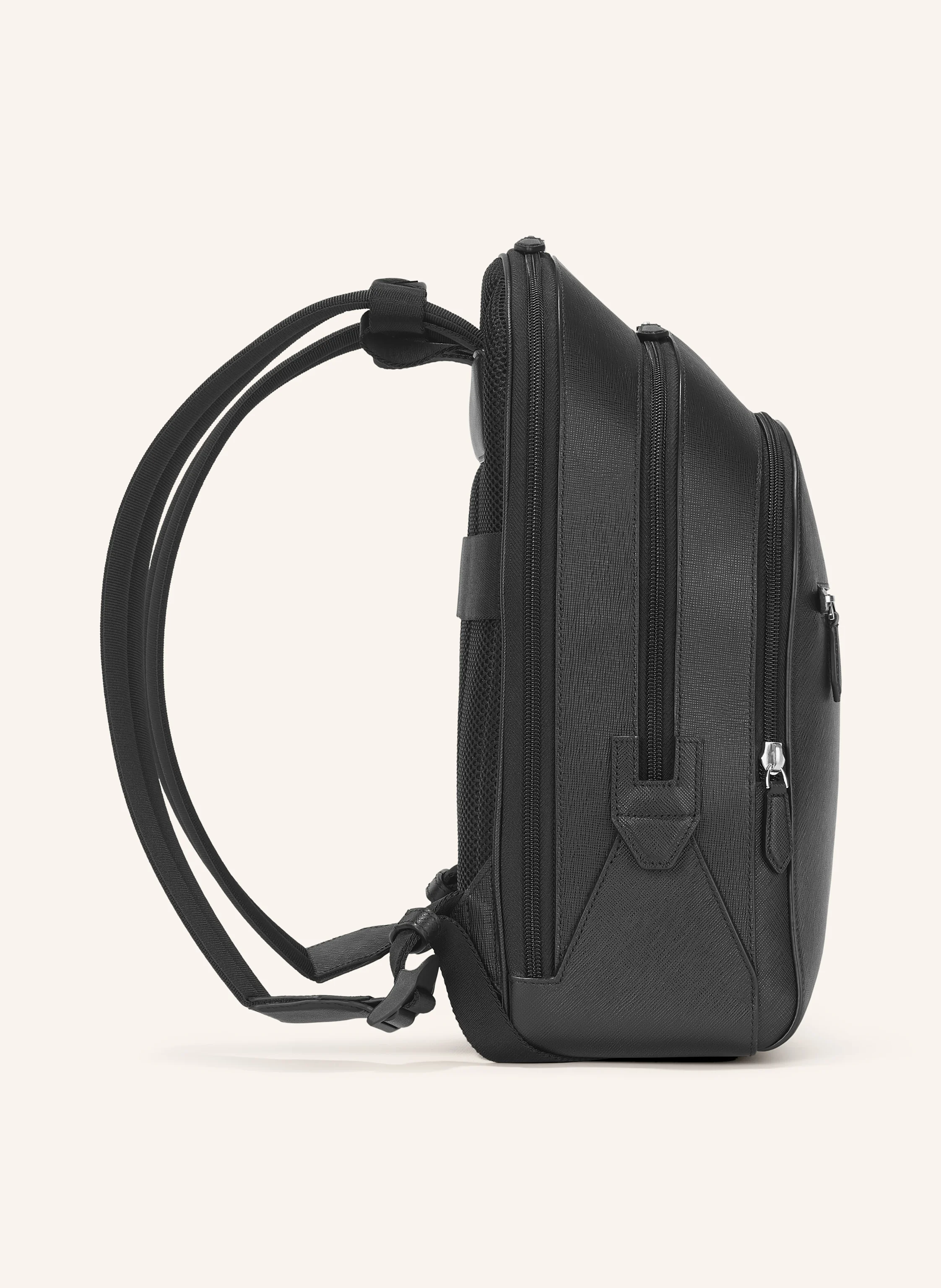 MONTBLANC Saffiano-Rucksack SARTORIAL MEDIUM mit Laptop-Fach