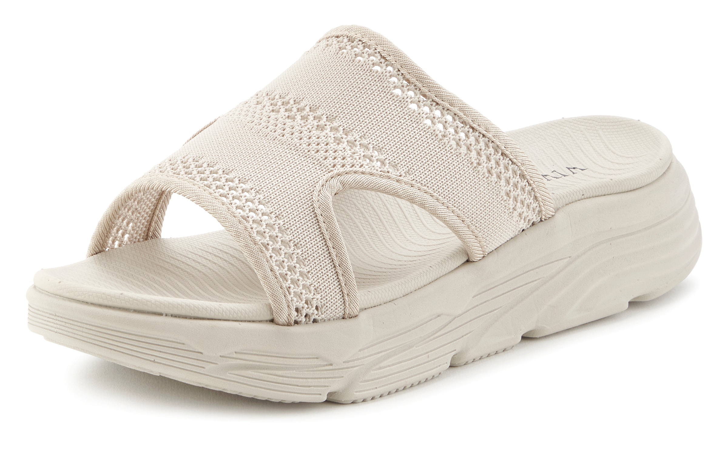 Vivance Pantolette  Mules, Sandale, offener Schuh mit modischer Chunky-Sohle VEGAN