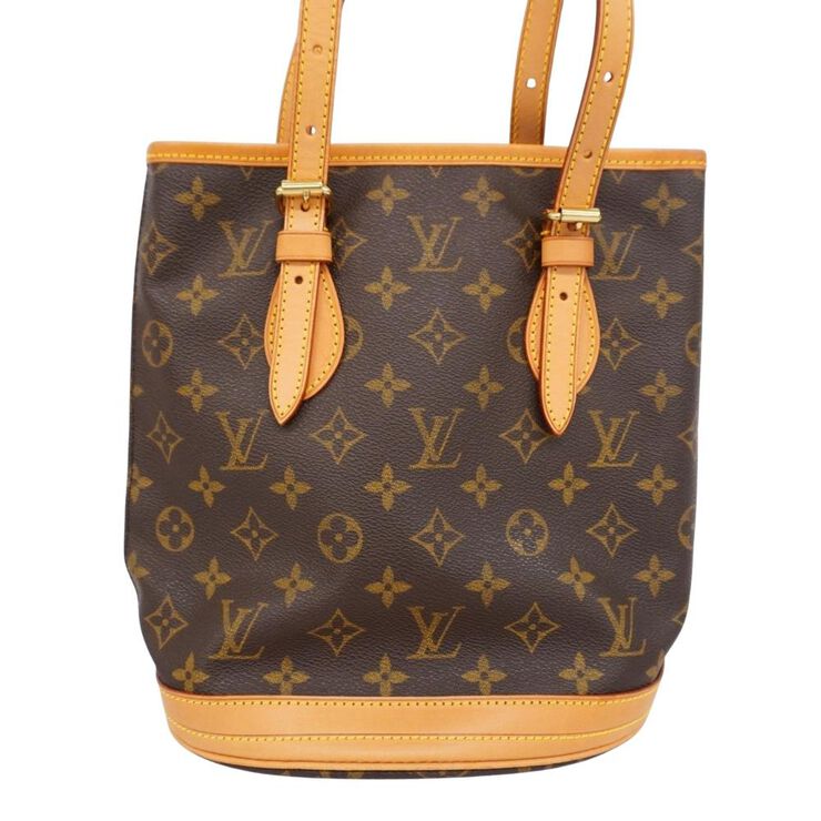 Louis Vuitton Vintage Louis Vuitton Bucket Bag Brown